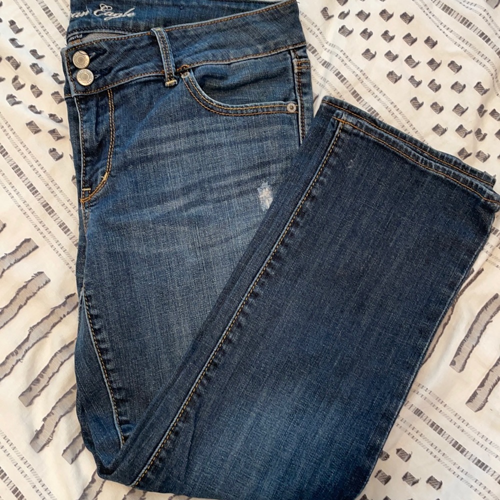 American Eagle Denim Capris